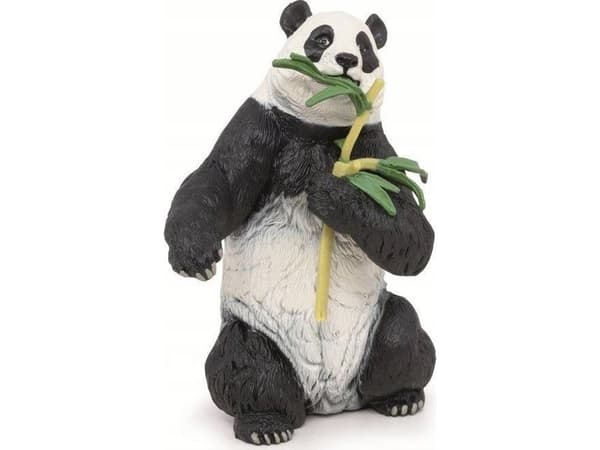 Panda med bambu