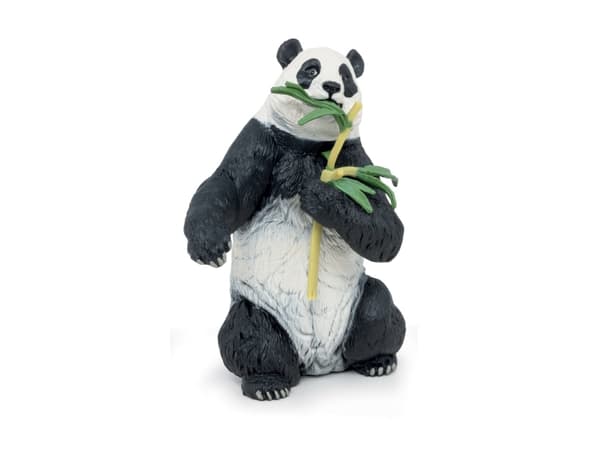Panda med bambu