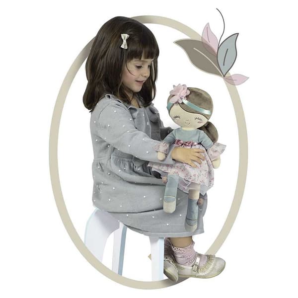 De Cuevas Toys Nukke Pehmeällä Vartalolla Nukke Beige