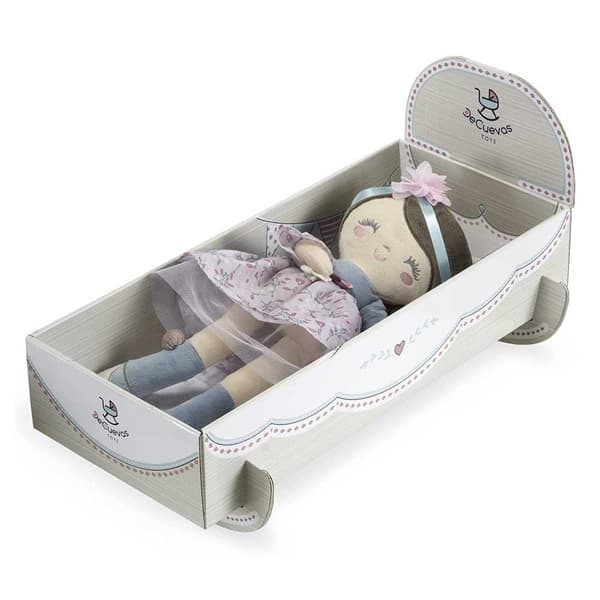 De Cuevas Toys Nukke Pehmeällä Vartalolla Nukke Beige