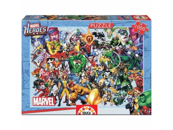 Educa - 1000 Marvel Heroes palapeliä(80-15193)
