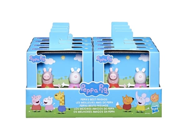 Peppa Pig Peppan parhaat ystävät, 3 vuotta, eri värejä