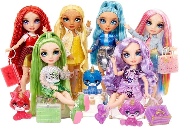 Rainbow High Fashion Doll with Slime & Pet - Sunny Madison (Yellow)