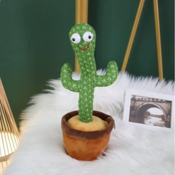 Talking Dancing Cactus Plysch - Uppladdningsbar