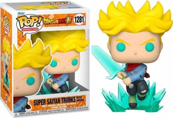 Funko! POP Vinyl DBS S Trunks w/ Sword