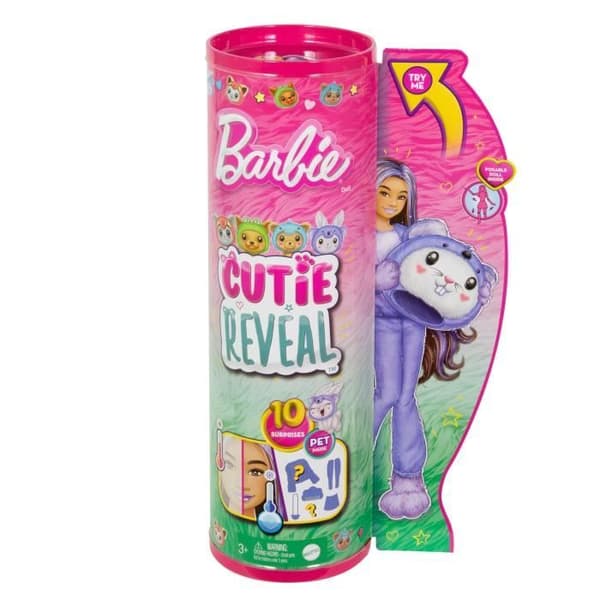 Docka med Barbie-Cutie Reveal-Costume Themed Doll, Koala Bunny HRK26