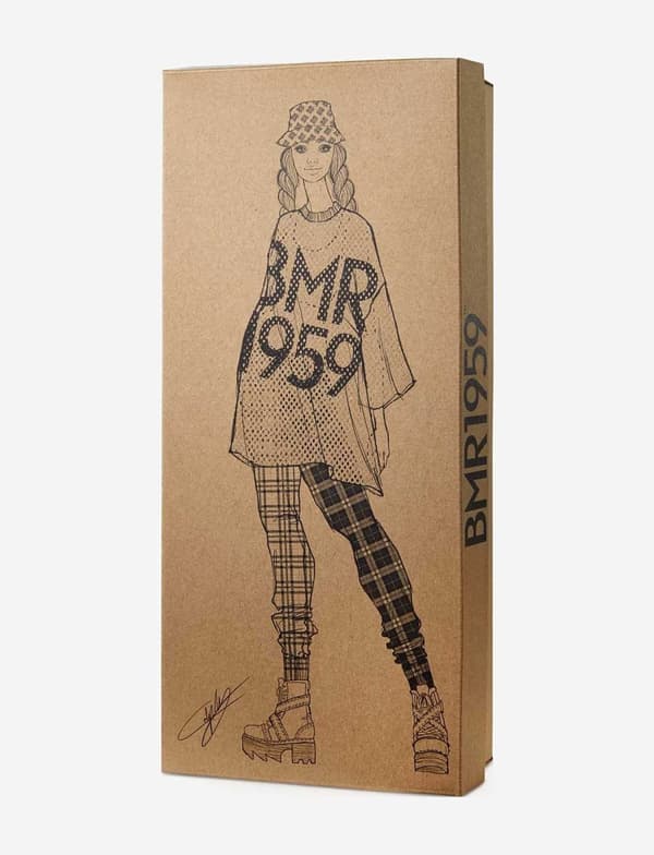 Barbie BMR1959 Doll - Mesh T-Shirt, Plaid Joggers and Bucket