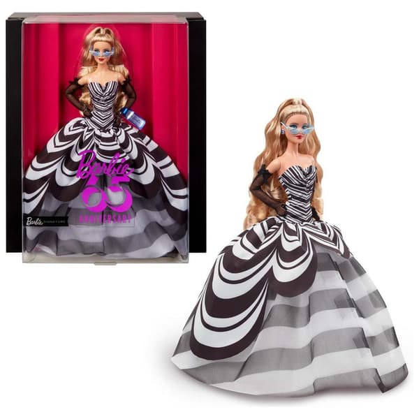 Barbie Vuosipäivän Blondi Nukke 65th