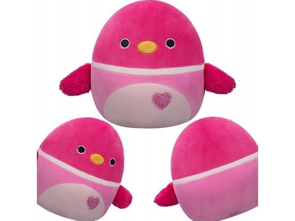 SQUISHMALLOWS Valentinsdag plysjleketøy, 19 cm