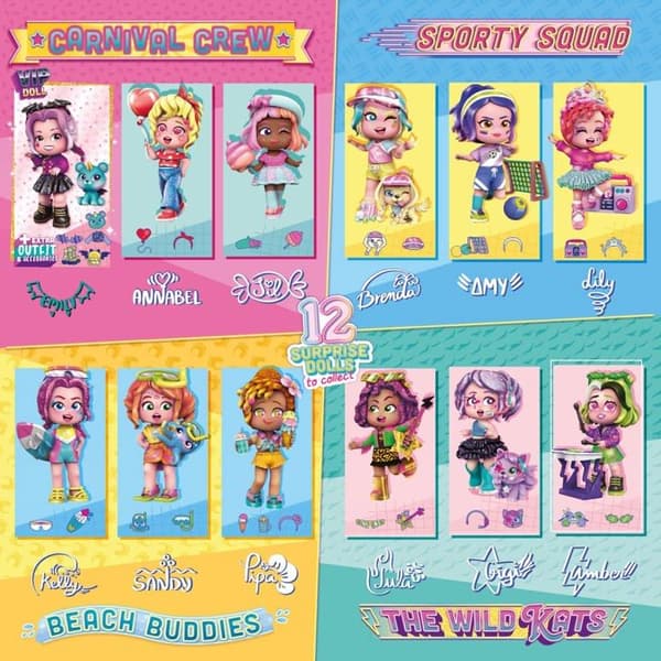 Kookyloos Doll - 1 - Söndag Funday / Visa 6 / av 2