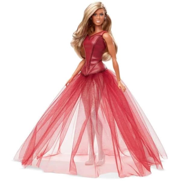 Barbie - Laverne Cox Barbie Signature Bambola da collection - Vit - Röd - Silver
