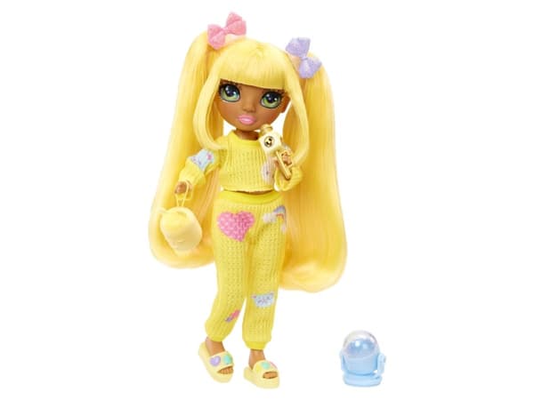Rainbow High Junior High PJ Party Fashion Doll- Sunny (Yellow), Fashion doll, Female, 4 yr(s), Boy/Girl, 177.8 mm, Multicolour