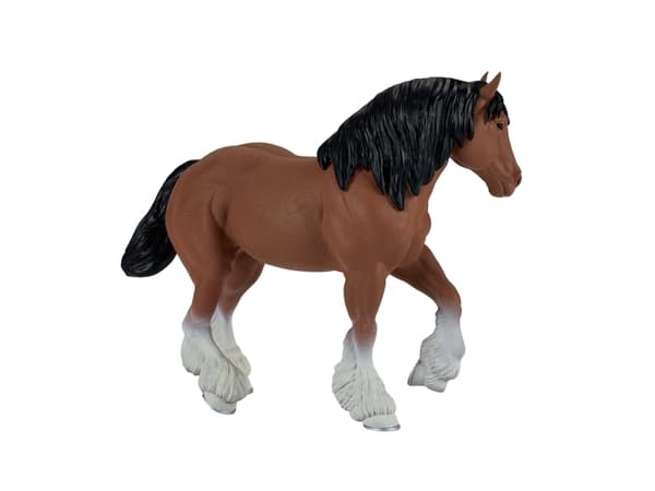 Mojo Clydesdale hest, Brun
