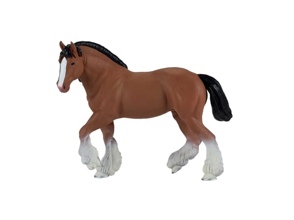 Mojo Clydesdale hest, Brun