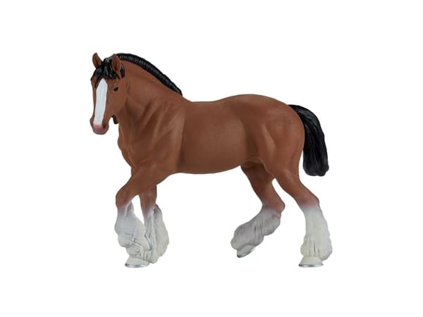 Mojo Clydesdale hest, Brun