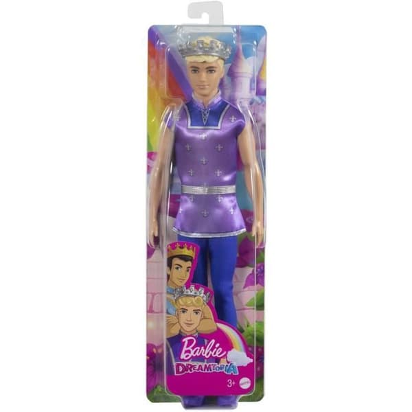 Barbie®-Ken® Prince-Doll, blond, krona HLC23