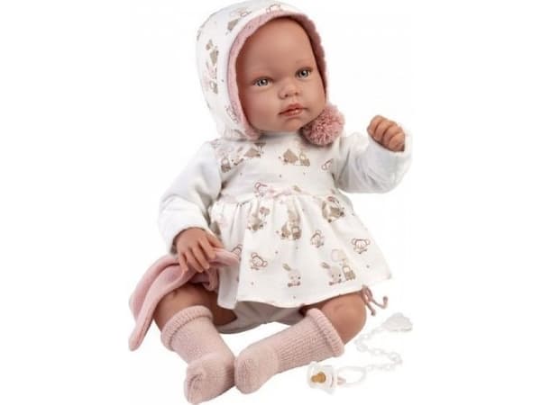 Llorens 84468 Baby doll crying 44 cm Tala