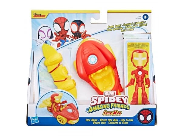 SPIDER-MAN SPIDEY AND HIS AMAZING FRIEND Figūrėlė su transporto priemone