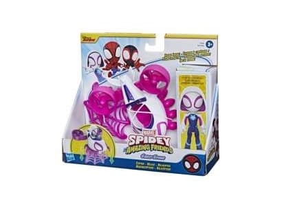 SPIDER-MAN SPIDEY AND HIS AMAZING FRIEND Figūrėlė su transporto priemone