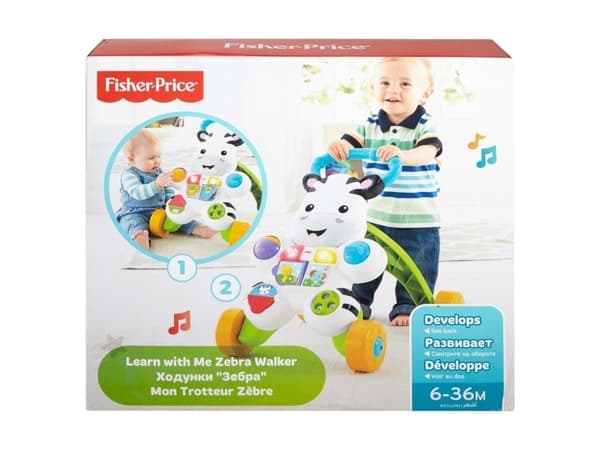 Fisher Price Learn with Me Zebra Walker