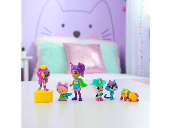 Gabby's Dollhouse Celebration 6 Figure Giftset