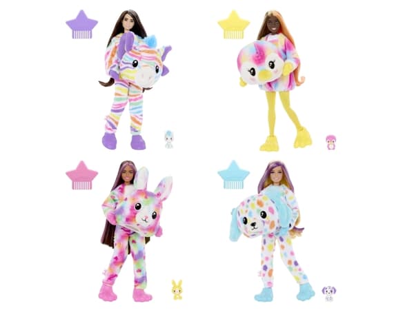 Barbie Cutie Reveal Color Dreams Zebra
