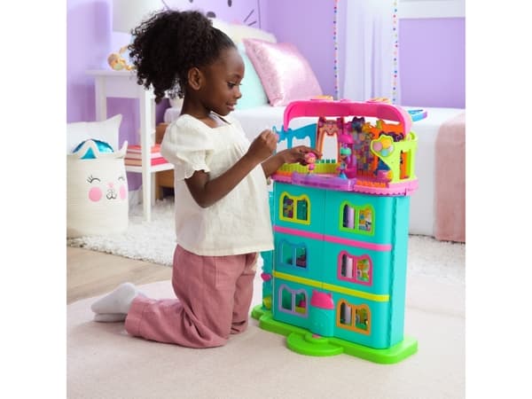 Gabby's Dollhouse Rooftop Roller Party Playset