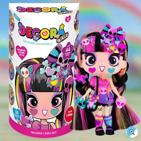 Decora Girlz 13cm Luna Fashion Doll