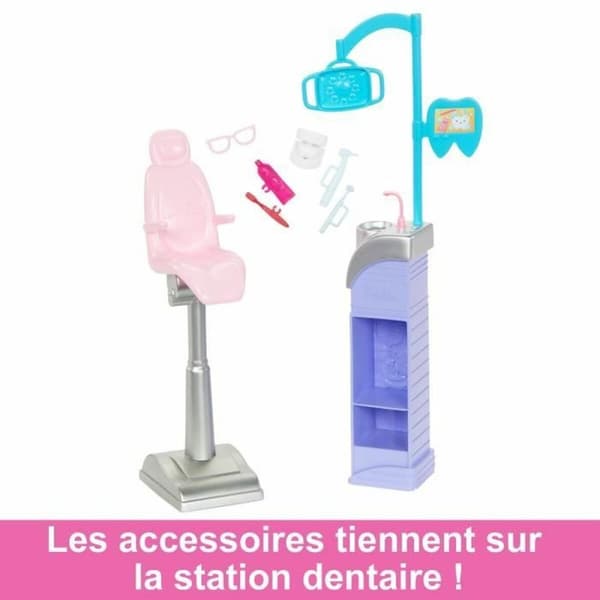 Docka Barbie Cabinet dentaire