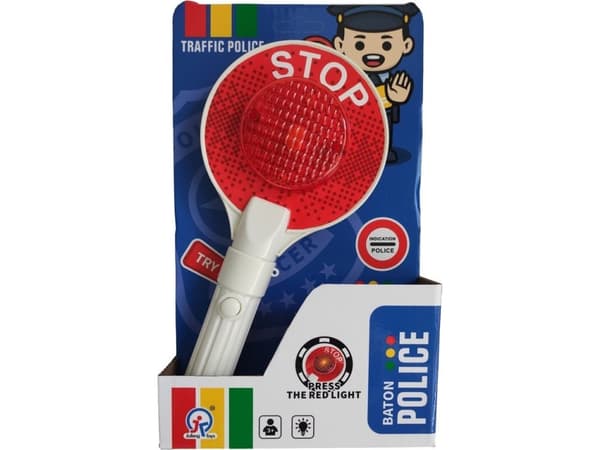 Politi slikkepinne STOP 124711