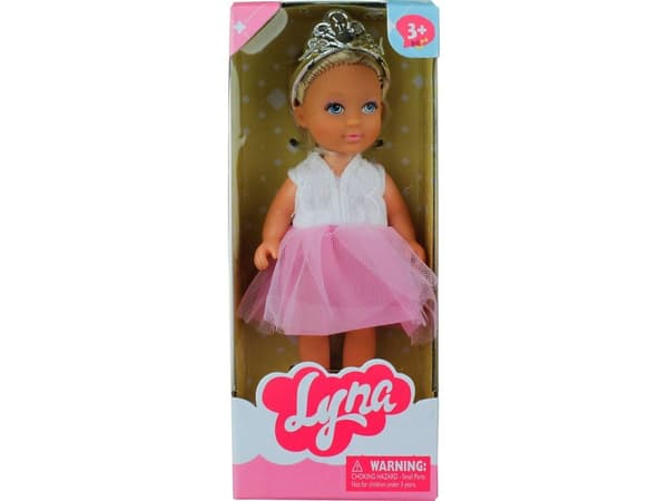 Mega Creative Prinsessdocka med diadem 15cm MIX