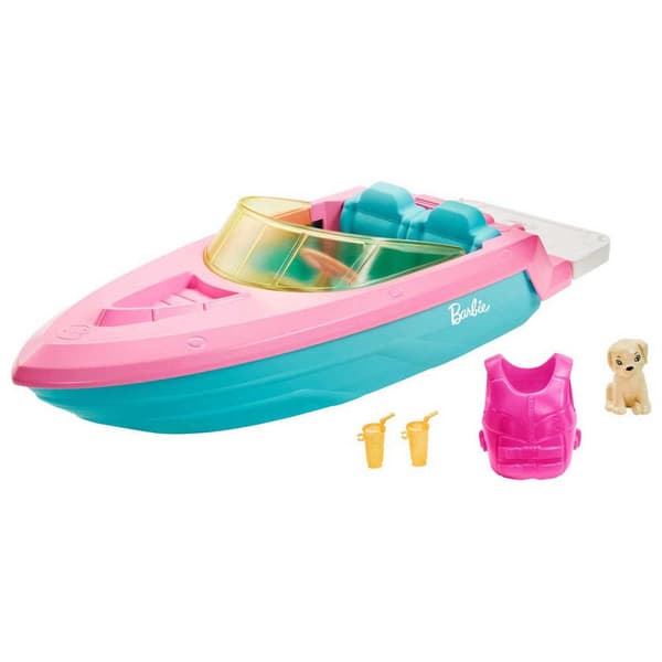 Barbie Docka Och Båt Lekset Flerfärgad