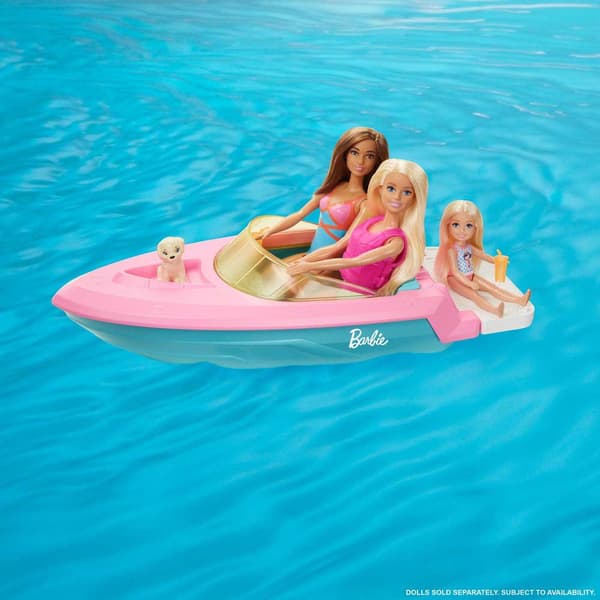 Barbie Docka Och Båt Lekset Flerfärgad