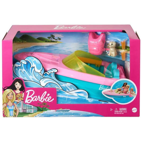 Barbie Docka Och Båt Lekset Flerfärgad