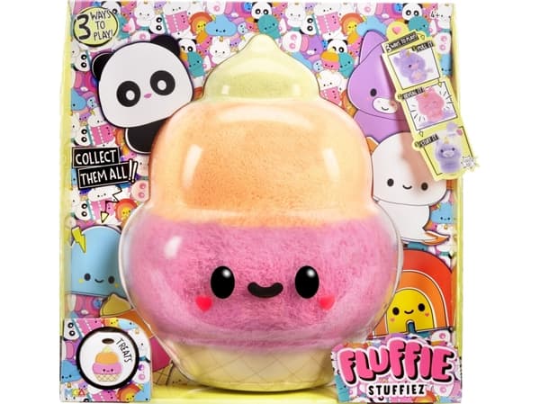 Mga Hit Mga Fluffie Stuffiez Big Ice Cream Pehmolelu