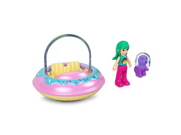 Polly Pocket Car, Minidukke, Jente, 4 år, Gutt/Jente, 38,1 mm, Flerfarget