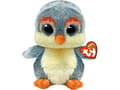 Miniatyrbilde 1 av 2: Meteor Mascot TY Penguin grå Fisher 15 cm