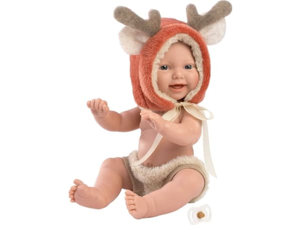 Llorens Llorens 63202 Mini Baby Reindeer Vinyl Docka 30 cm