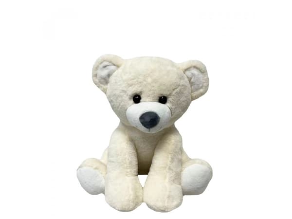 Tulilo Teddybjörn Maskot Max 37 cm Kräm