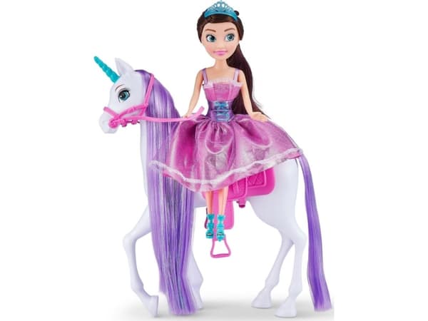 Pferd SPARKLE GIRLZ dukkelekesett med hest Princess, 10057