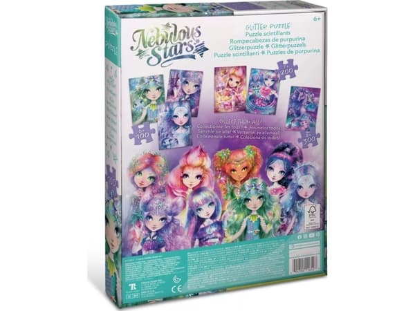 Nebulous Stars NEBULOUS STARS glitter puzzle Marinia & Octavia, 100pcs, 11652