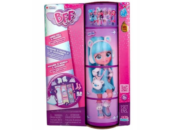 Tm Toys IMC Toys Cry Babies BFF Lala Kristal Teen 904323