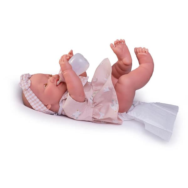 Antonio Juan Nyfödd Docka Mia Pipi 42 Cm