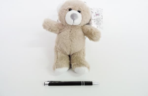 Tulilo Mascot Bear Bear 15 cm beige
