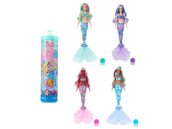 Barbie Mattel Color Reveal - Merenneito-sarjan nukke (HRK12)