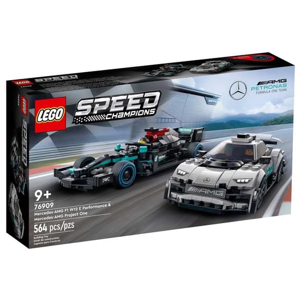 Lego Speed ​​champions Mercedesamg F1 W12 E Performance And Mercedesamg One 76909 Dukke
