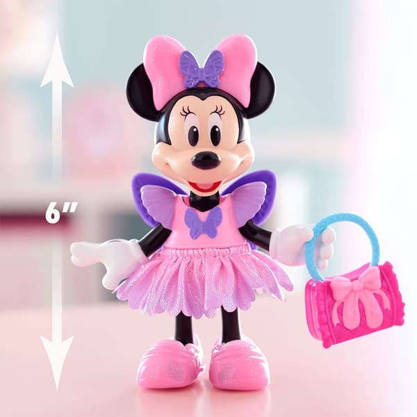 Just Play Minnie Mouse Glitter And Glam Pet Fashion Set Docka