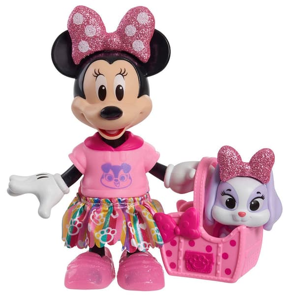 Just Play Minnie Mouse Glitter And Glam Pet Fashion Set Docka