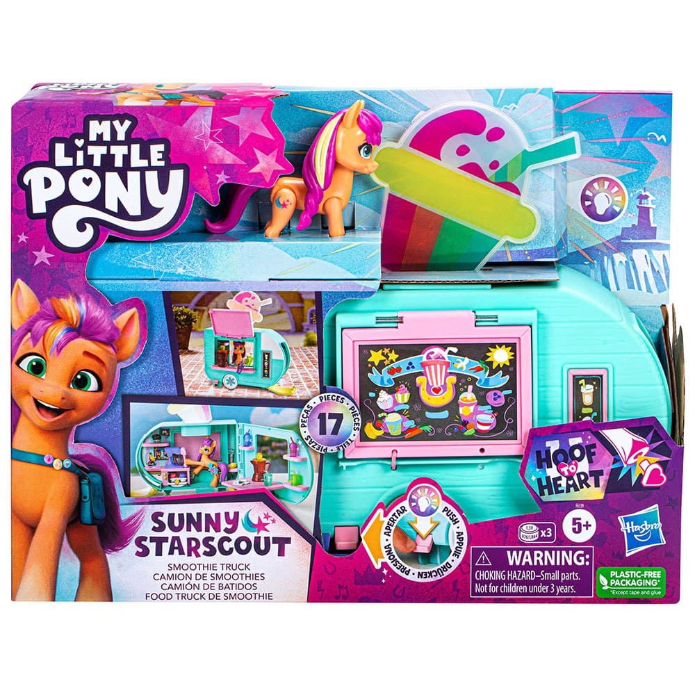 My Little Pony Playset Sunny Starscout Smoothie Truck Docka CDON