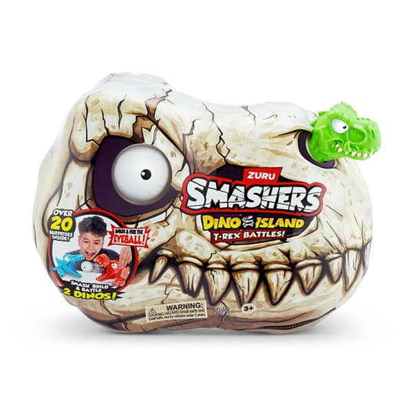 Smashers Playset Dino Island Trex Battle Dukke